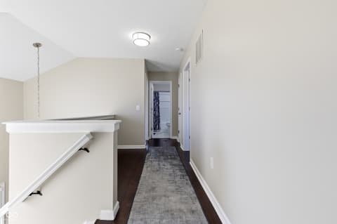 Hallway at 2906 Brooks Bend Drive, Carmel, IN