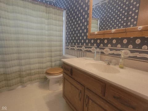 Bathroom at 2520 Pamela Court, Anderson, IN