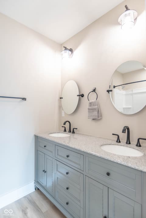 Bathroom at 252 S Main Street, Cloverdale, IN