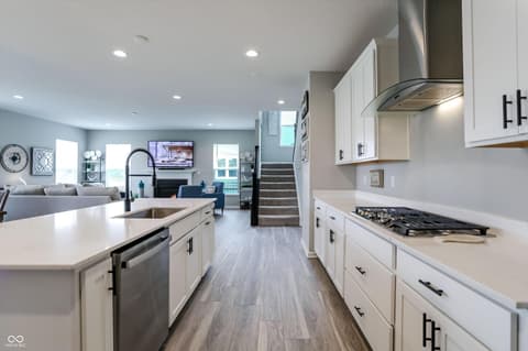 Kitchen at 3862 Saddle Club South Parkway, Bargersville, IN