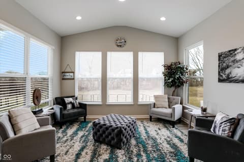 Living room at 3862 Saddle Club South Parkway, Bargersville, IN
