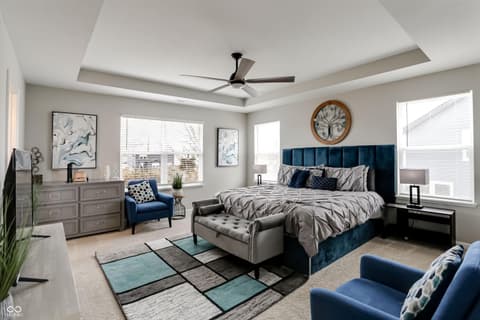 Bedroom at 3862 Saddle Club South Parkway, Bargersville, IN