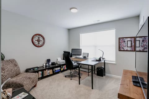 Home office at 3862 Saddle Club South Parkway, Bargersville, IN