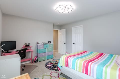 Bedroom at 3862 Saddle Club South Parkway, Bargersville, IN