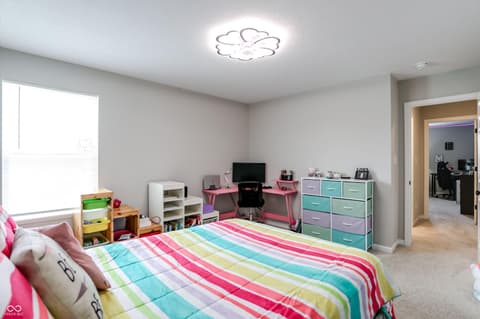 Bedroom at 3862 Saddle Club South Parkway, Bargersville, IN