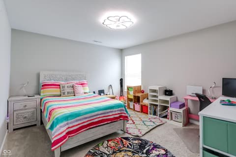 Bedroom at 3862 Saddle Club South Parkway, Bargersville, IN