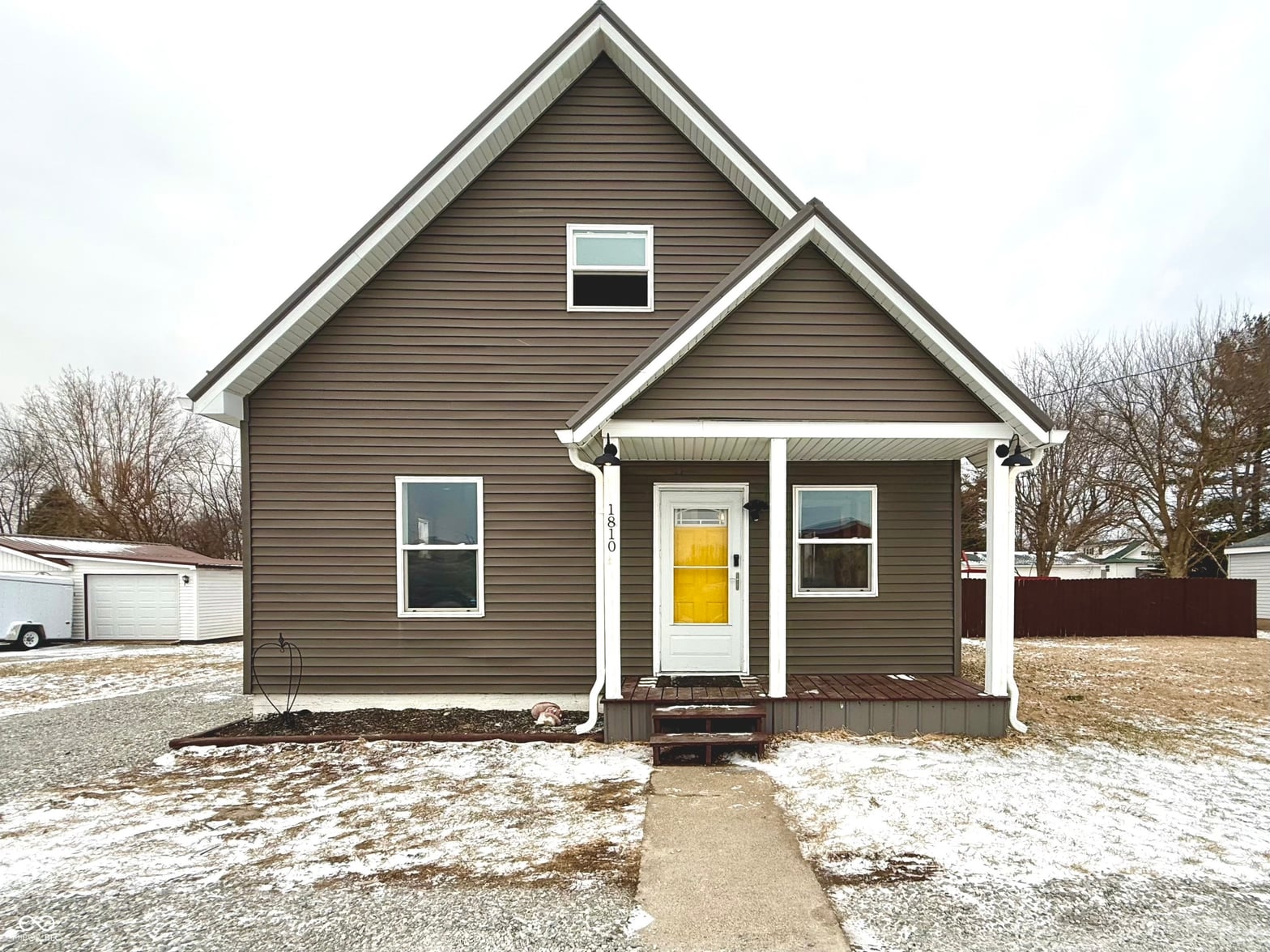 Front exterior at 1810 E Elmore Street, Crawfordsville, IN