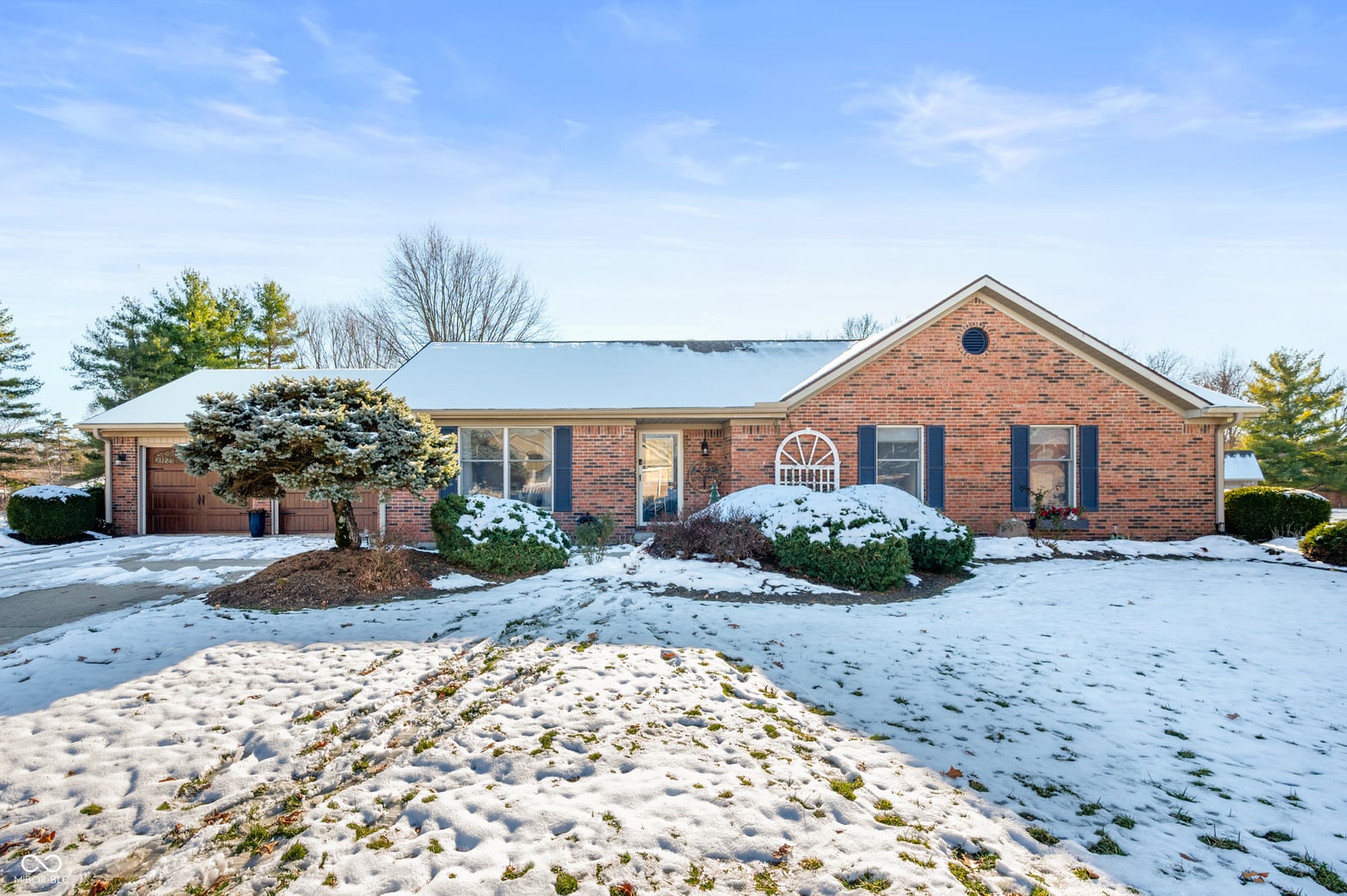 Front exterior at 4909 W Prairiewood Drive, Muncie, IN