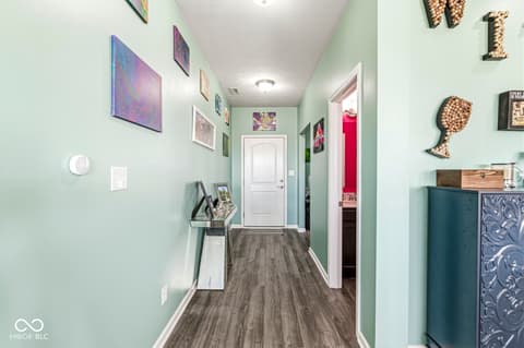 Hallway at 7958 Apalachee Drive, Indianapolis, IN