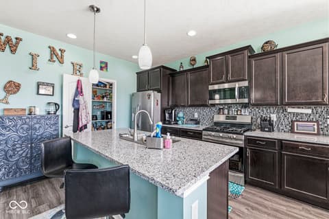 Kitchen at 7958 Apalachee Drive, Indianapolis, IN