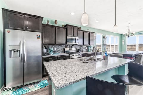 Kitchen at 7958 Apalachee Drive, Indianapolis, IN