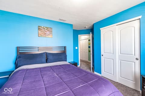 Bedroom at 7958 Apalachee Drive, Indianapolis, IN