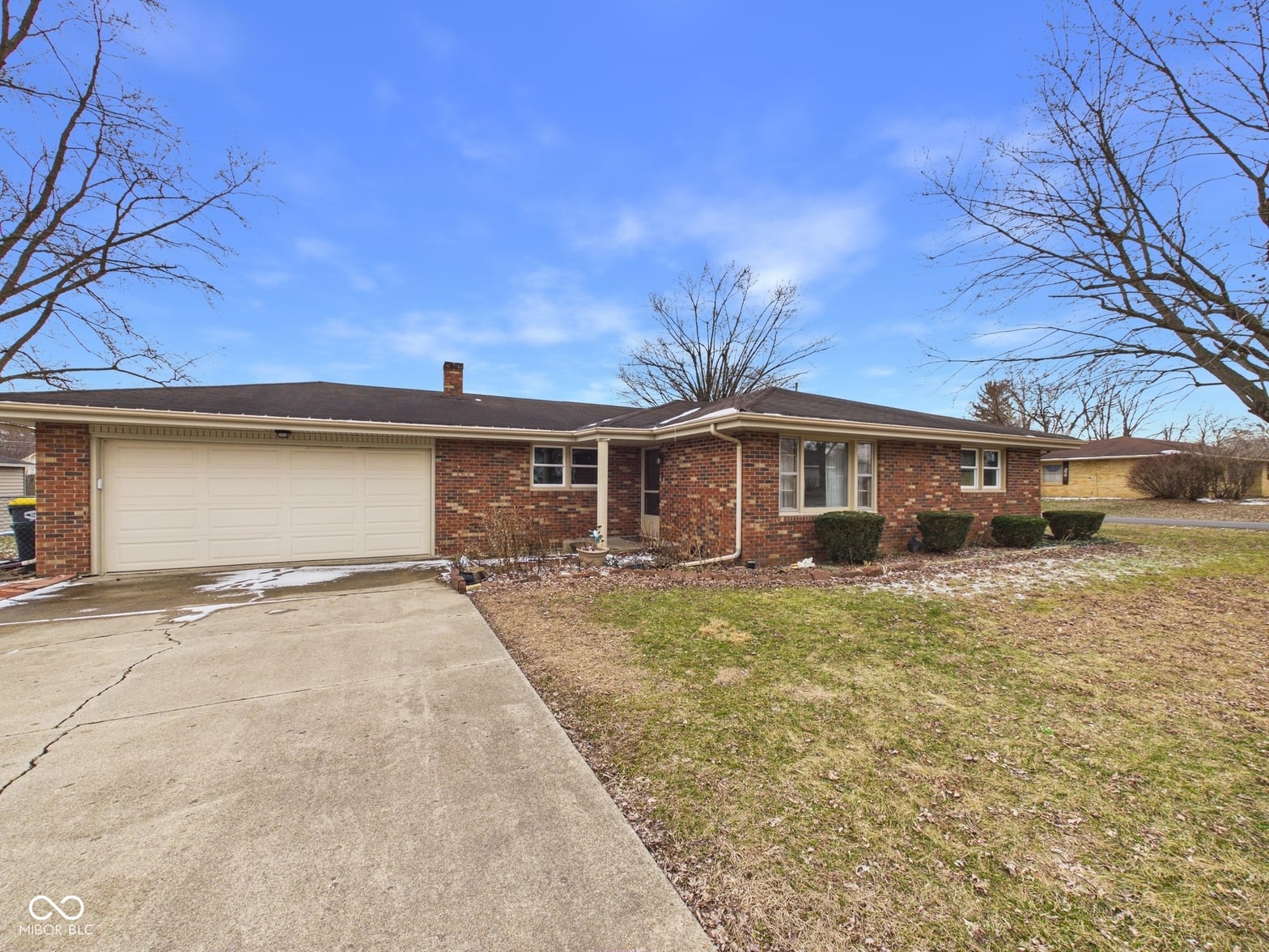 Front exterior at 719 Rainbow Boulevard, Anderson, IN