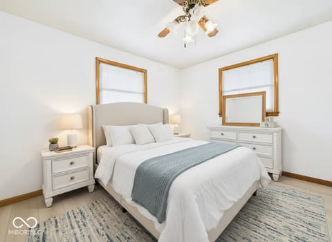 Bedroom at 719 Rainbow Boulevard, Anderson, IN
