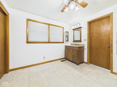 Bathroom at 719 Rainbow Boulevard, Anderson, IN