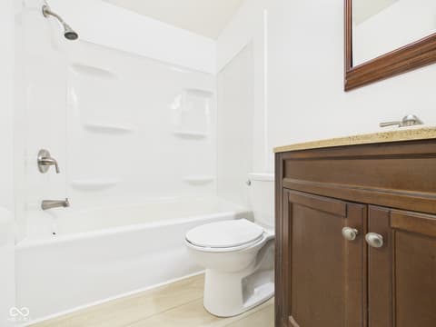 Bathroom at 719 Rainbow Boulevard, Anderson, IN
