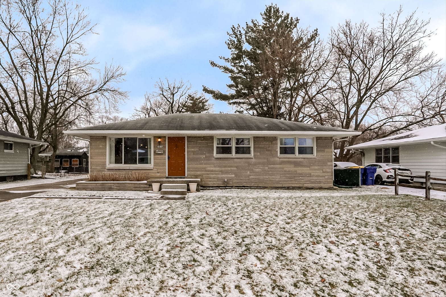 Front exterior at 7675 E 51st Street, Indianapolis, IN