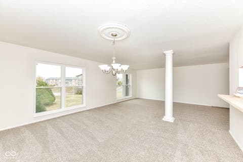 Dining room at 5034 Allisonville Road, Indianapolis, IN