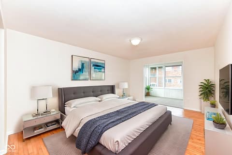 Primary bedroom at 5034 Allisonville Road, Indianapolis, IN