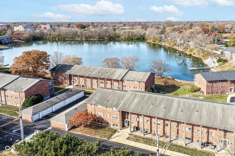 Aerial view at 5034 Allisonville Road, Indianapolis, IN