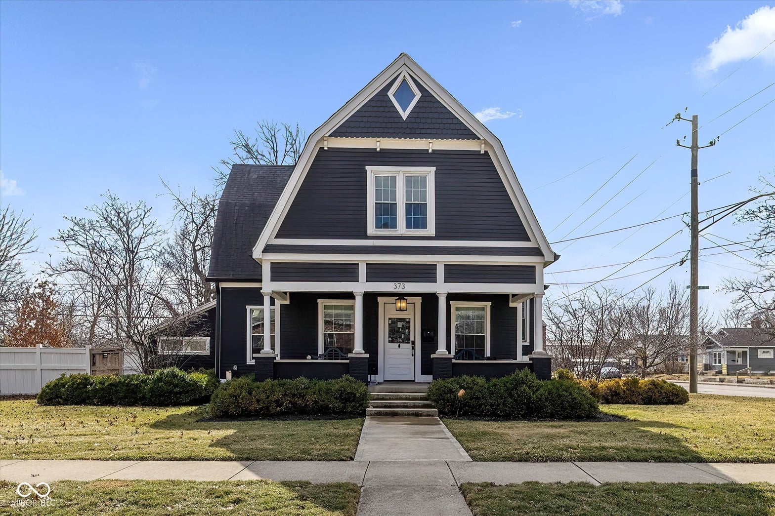 Front exterior at 373 E Burgess Avenue, Indianapolis, IN