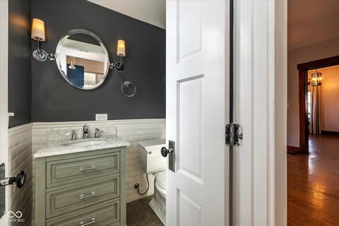 Bathroom at 373 E Burgess Avenue, Indianapolis, IN