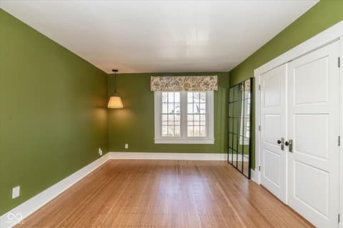 Primary bedroom at 373 E Burgess Avenue, Indianapolis, IN