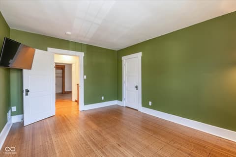Primary bedroom at 373 E Burgess Avenue, Indianapolis, IN