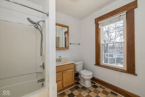 Bathroom at 373 E Burgess Avenue, Indianapolis, IN