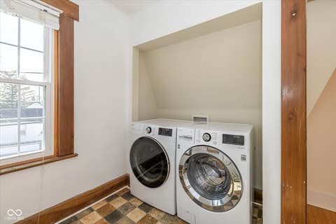 Laundry room at 373 E Burgess Avenue, Indianapolis, IN