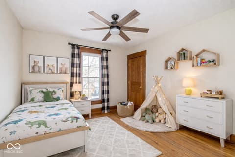 Bedroom at 373 E Burgess Avenue, Indianapolis, IN