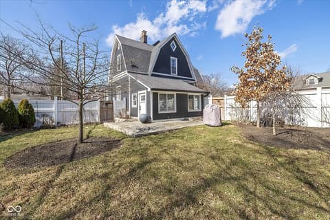 Backyard at 373 E Burgess Avenue, Indianapolis, IN