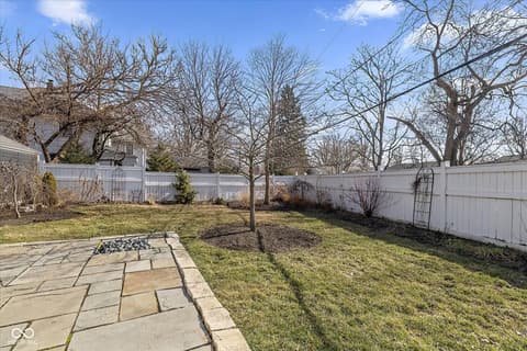 Yard at 373 E Burgess Avenue, Indianapolis, IN
