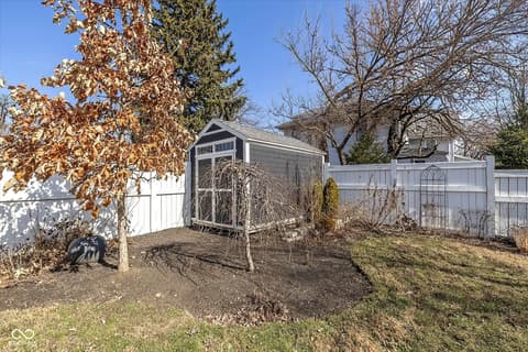 Yard at 373 E Burgess Avenue, Indianapolis, IN