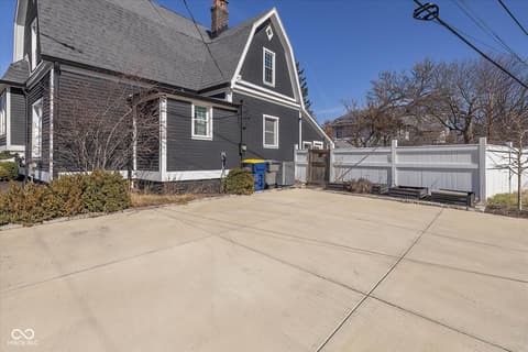 Side exterior at 373 E Burgess Avenue, Indianapolis, IN