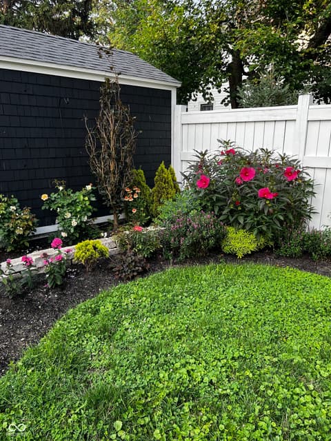 Yard at 373 E Burgess Avenue, Indianapolis, IN