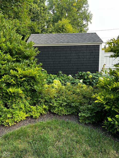 Yard at 373 E Burgess Avenue, Indianapolis, IN