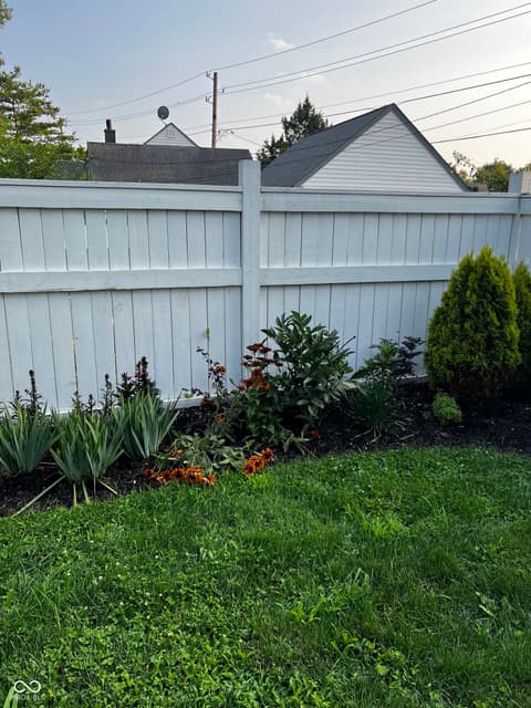 Yard at 373 E Burgess Avenue, Indianapolis, IN
