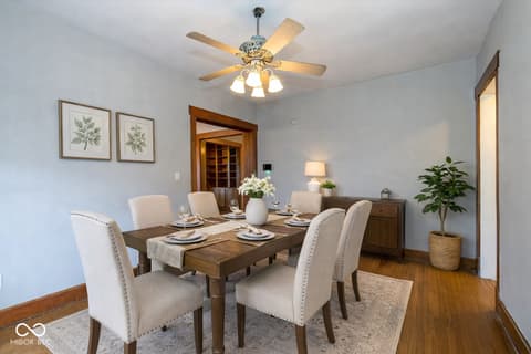 Dining room at 373 E Burgess Avenue, Indianapolis, IN
