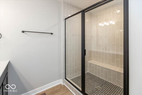 Primary bathroom at 430 Elite Street, Westfield, IN
