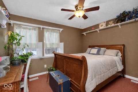 Bedroom at 459 Jefferson Valley, Coatesville, IN