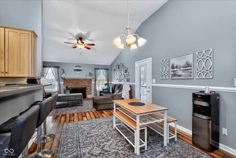Living room at 459 Jefferson Valley, Coatesville, IN