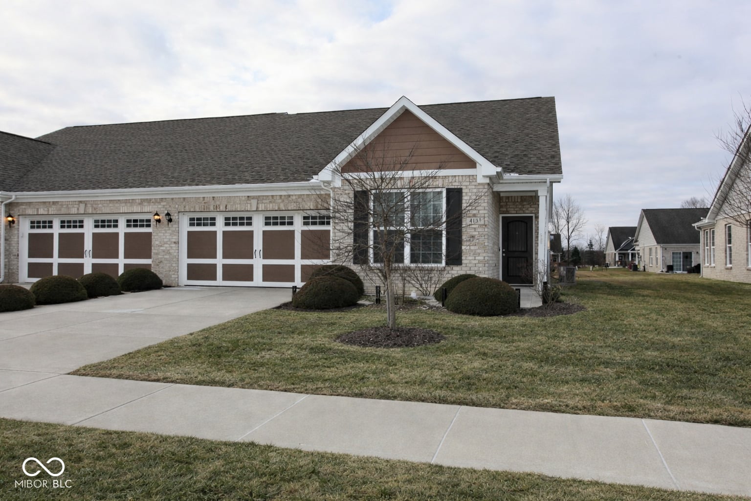 Front exterior at 4133 Galena Drive, Avon, IN