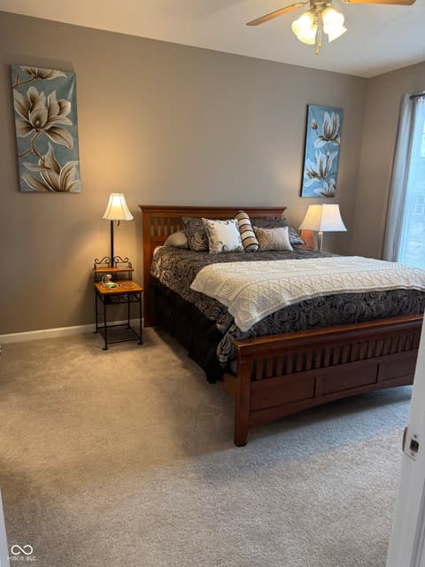 Bedroom at 4133 Galena Drive, Avon, IN