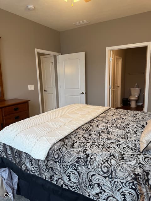 Bedroom at 4133 Galena Drive, Avon, IN