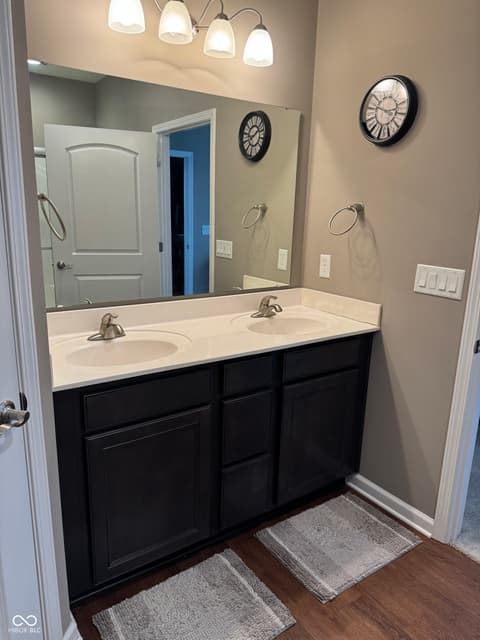 Bathroom at 4133 Galena Drive, Avon, IN