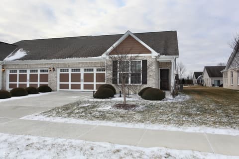 Front exterior at 4133 Galena Drive, Avon, IN