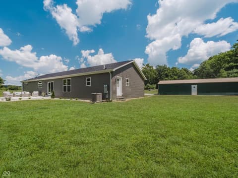 Backyard at 9330 S State Road 243, Cloverdale, IN