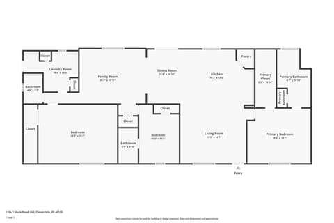 Floor Plan — 9330 S State Road 243, Cloverdale, IN