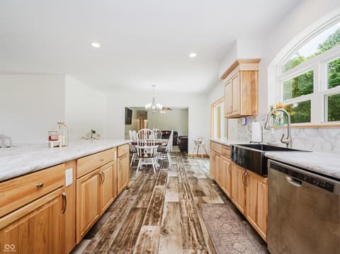 Kitchen at 9330 S State Road 243, Cloverdale, IN